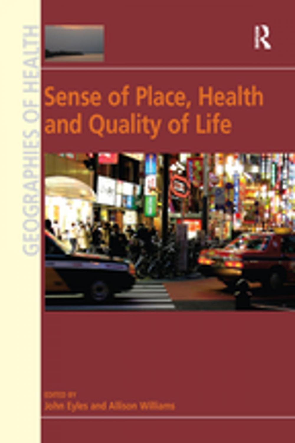 Big bigCover of Sense of Place, Health and Quality of Life