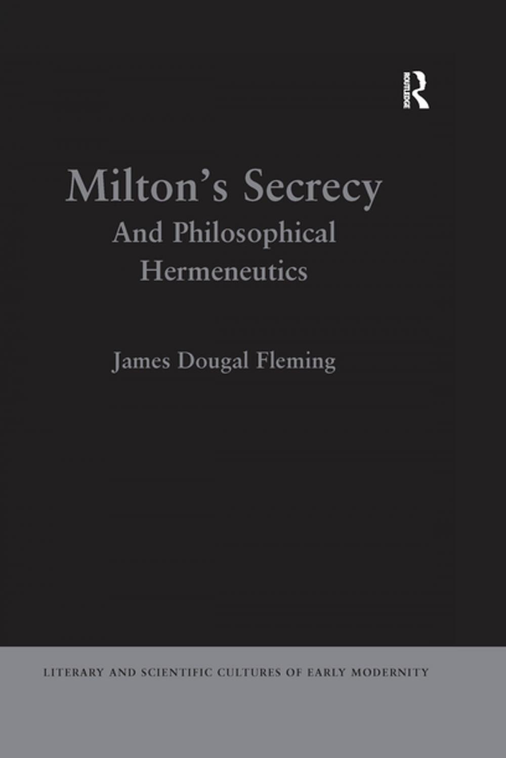 Big bigCover of Milton's Secrecy