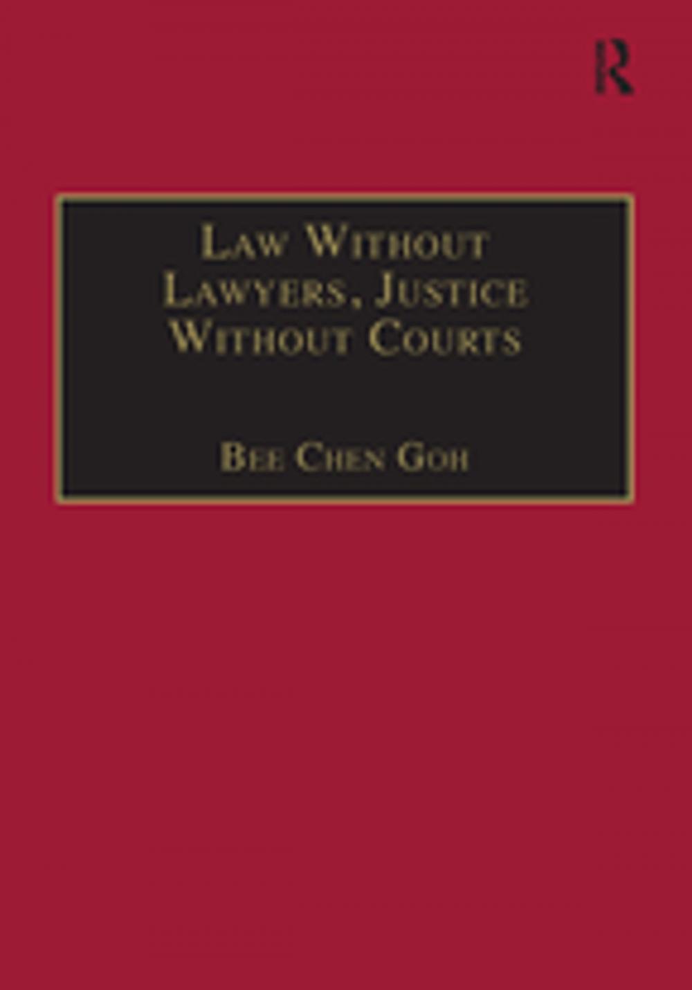 Big bigCover of Law Without Lawyers, Justice Without Courts