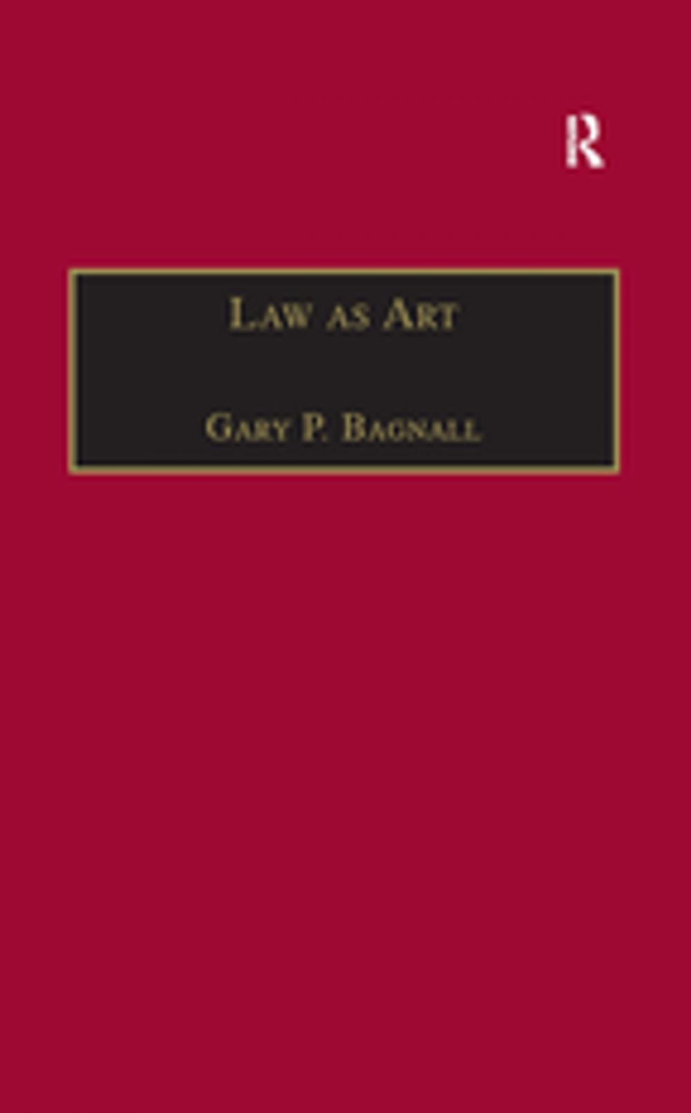 Big bigCover of Law as Art