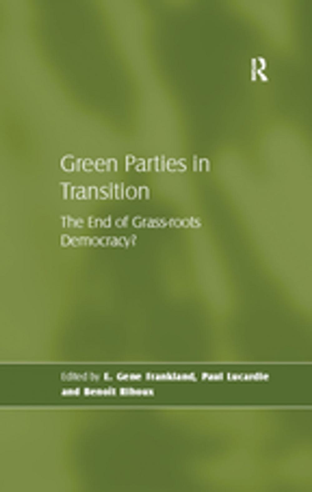 Big bigCover of Green Parties in Transition