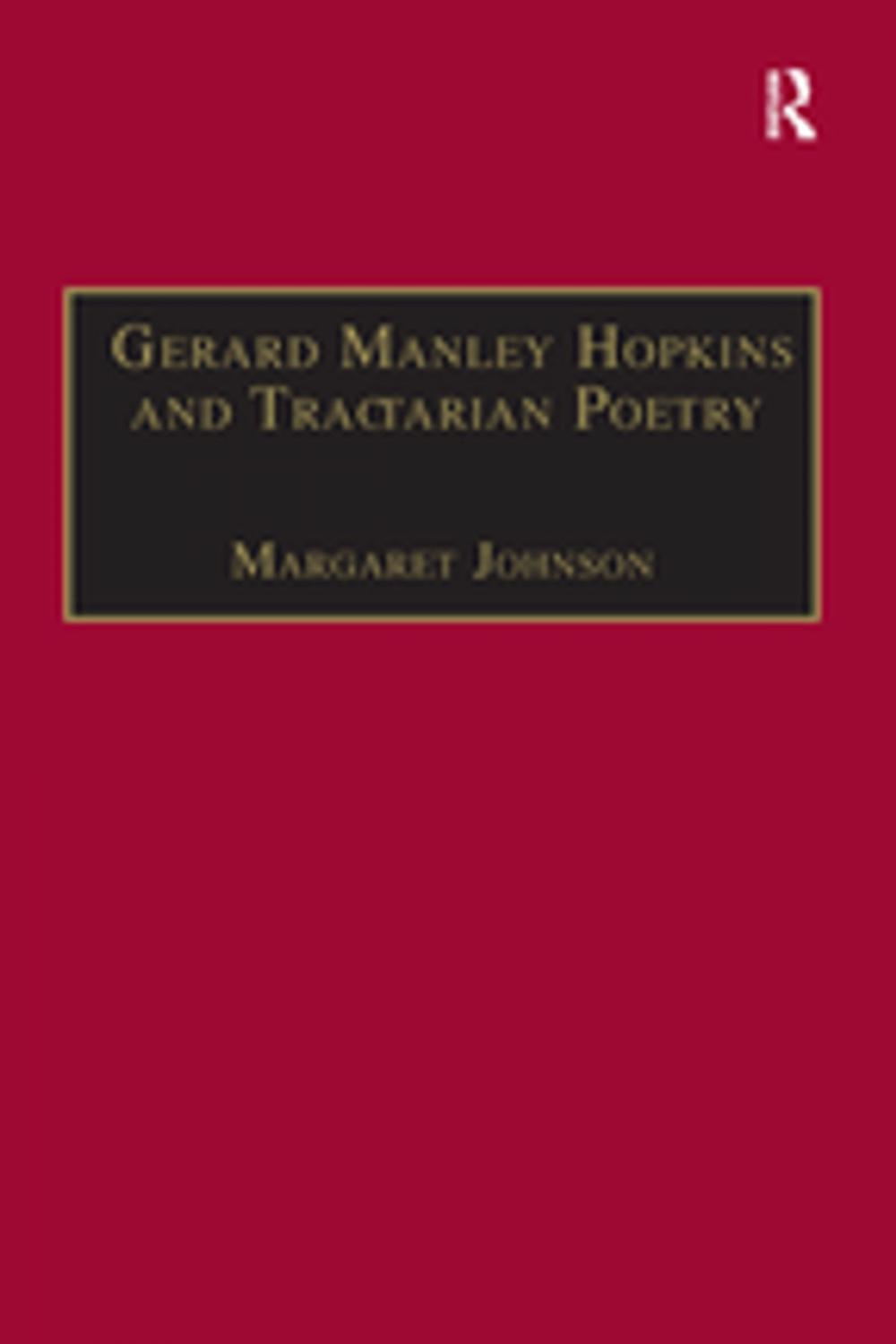 Big bigCover of Gerard Manley Hopkins and Tractarian Poetry