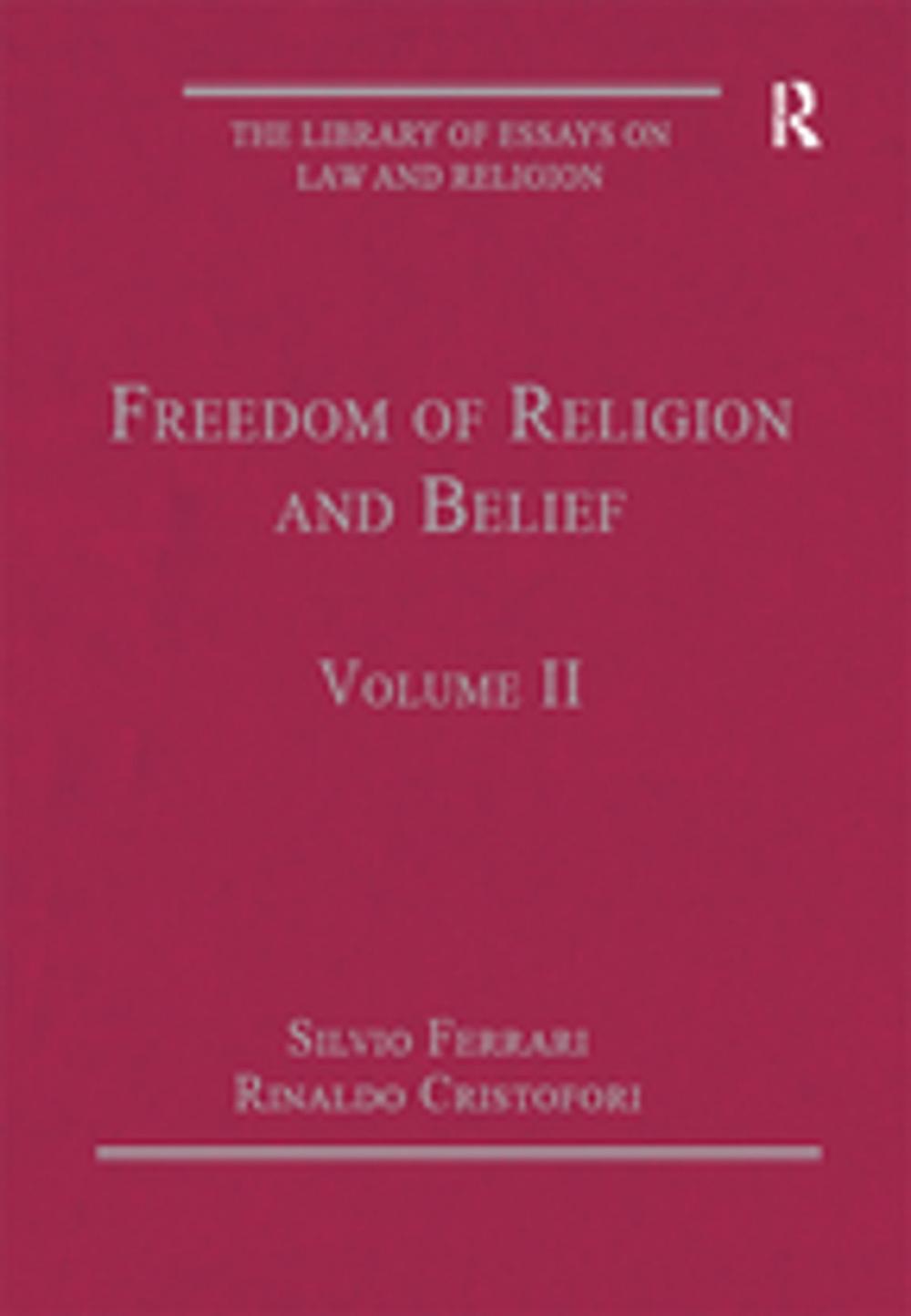 Big bigCover of Freedom of Religion and Belief