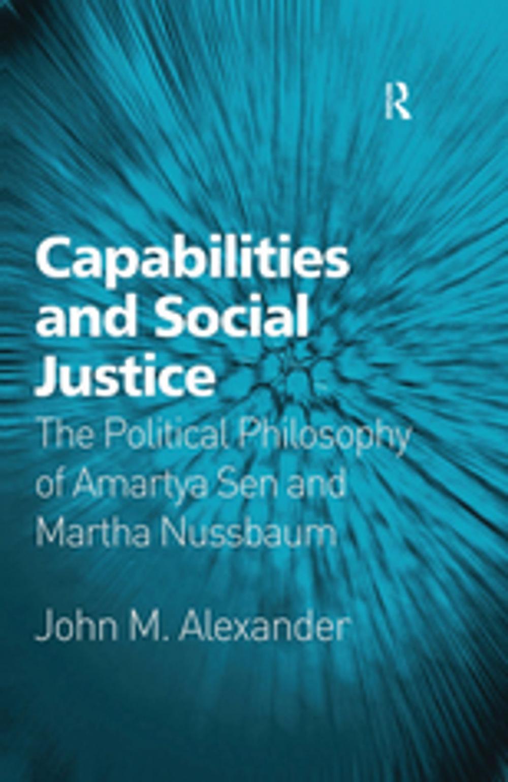 Big bigCover of Capabilities and Social Justice