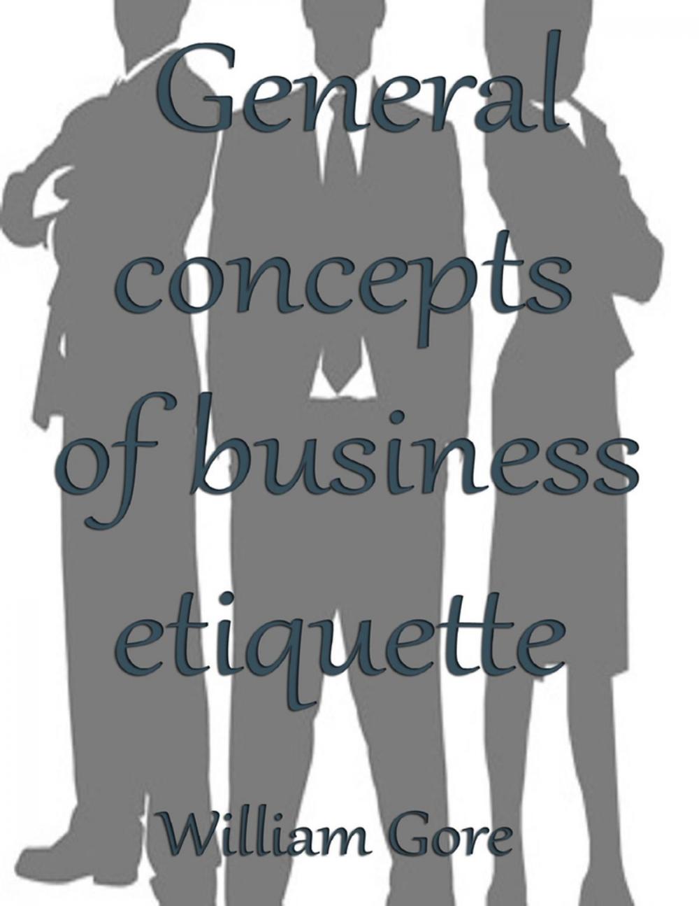 Big bigCover of General Concepts of Business Etiquette