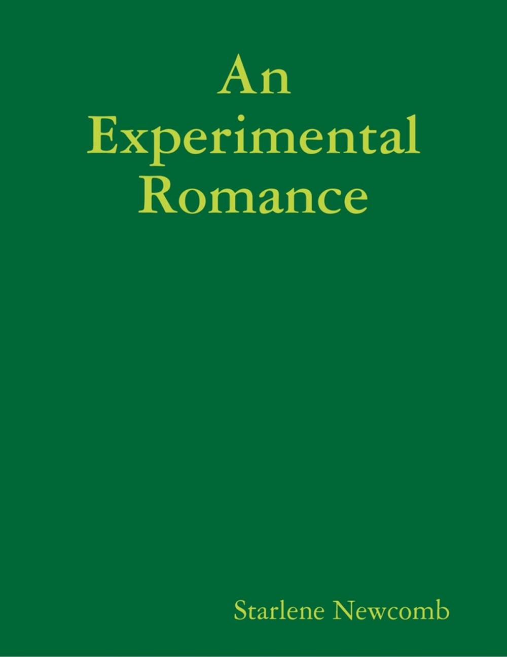 Big bigCover of An Experimental Romance