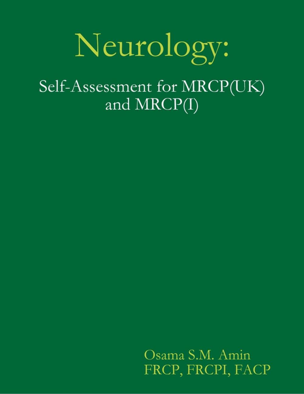 Big bigCover of Neurology: Self Assessment for Mrcpuk and Mrcpi