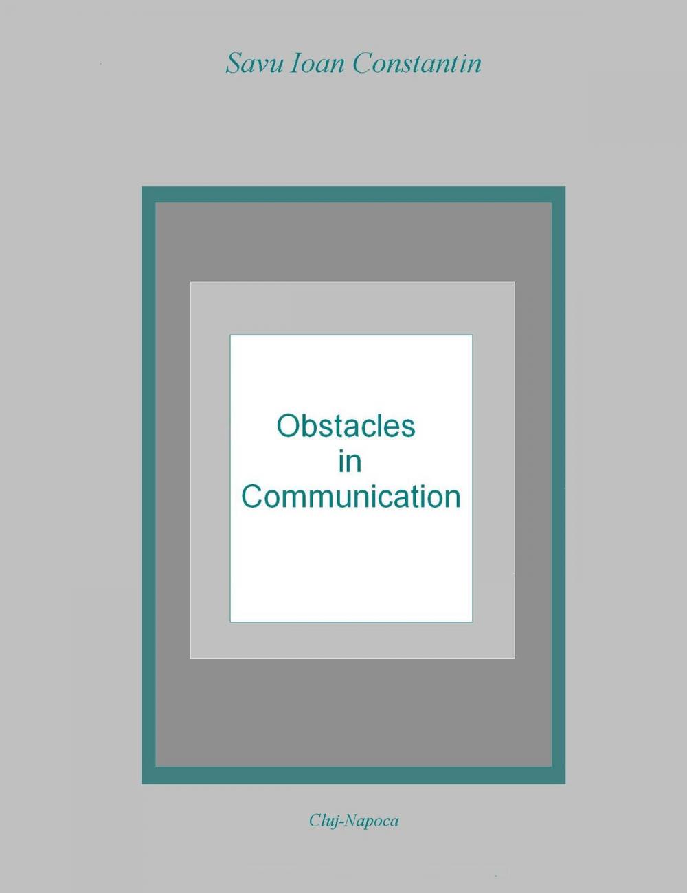 Big bigCover of Obstacles in Communication