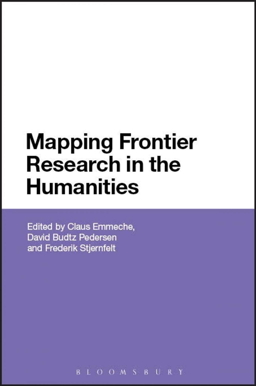 Big bigCover of Mapping Frontier Research in the Humanities