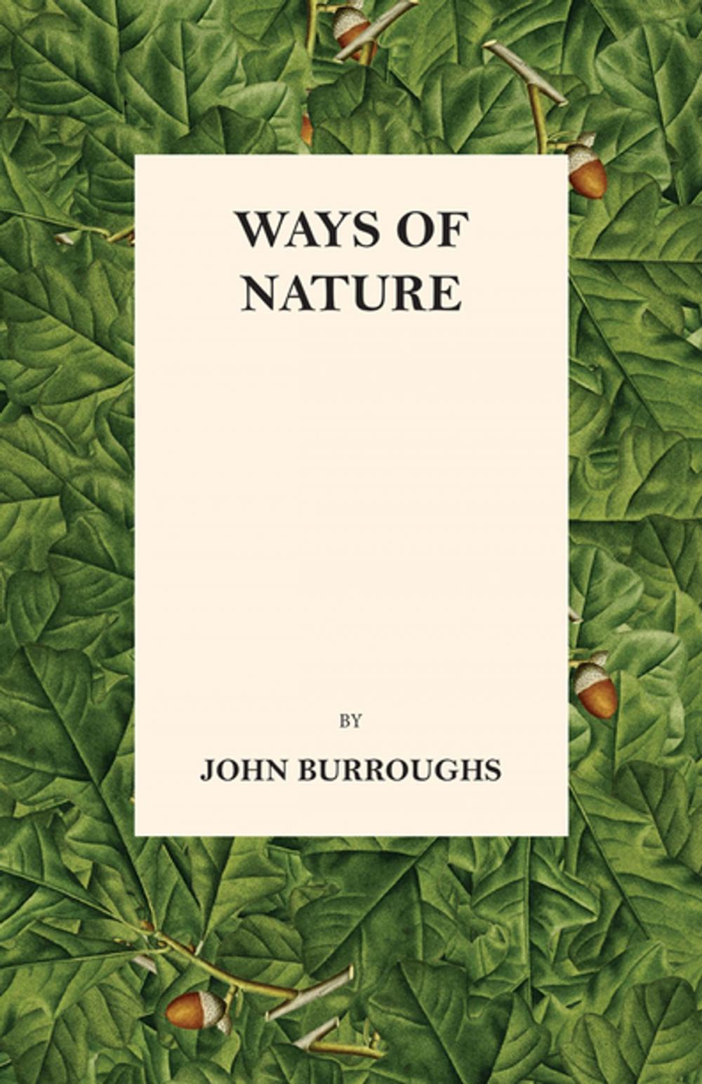 Big bigCover of Ways of Nature