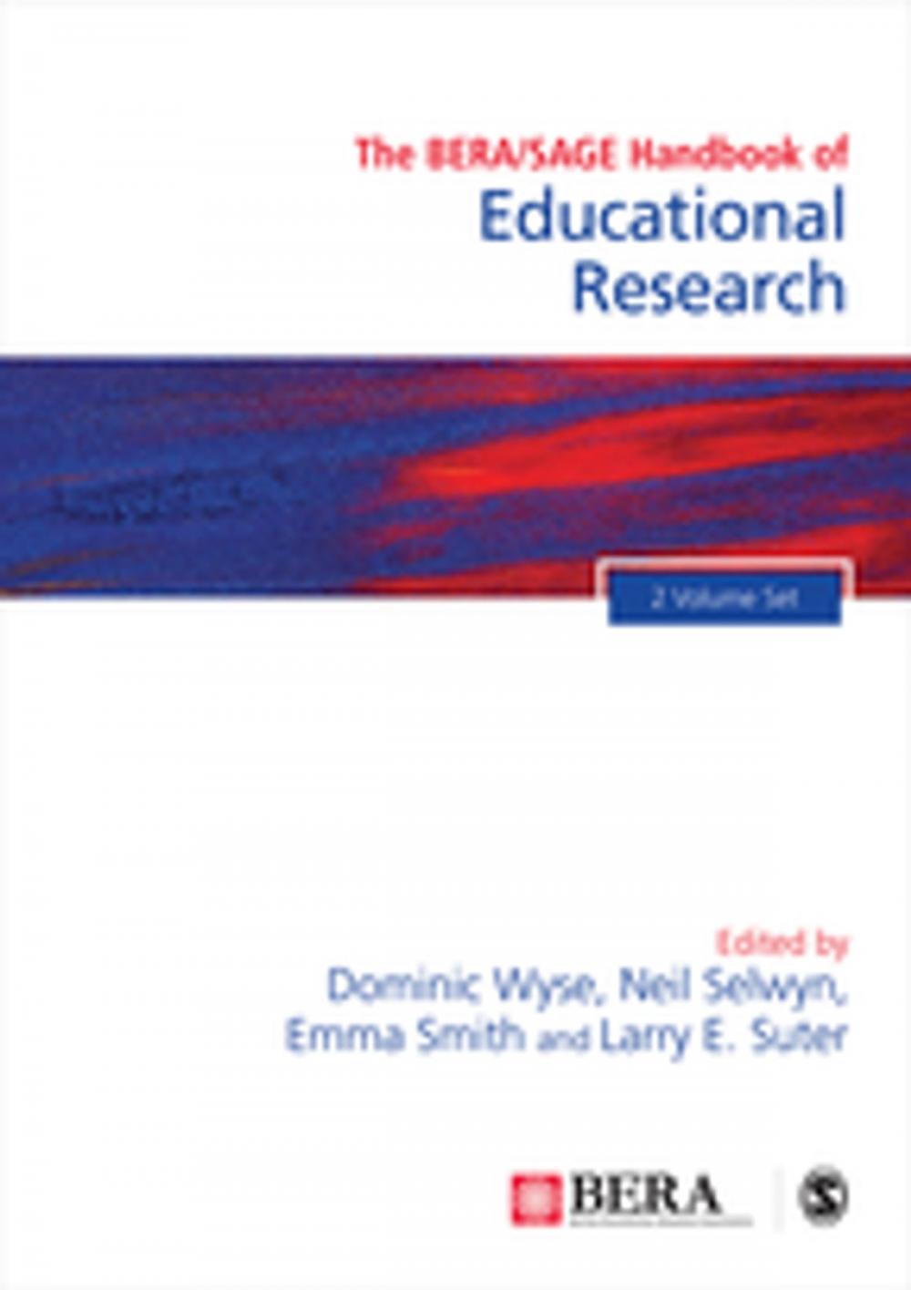 Big bigCover of The BERA/SAGE Handbook of Educational Research