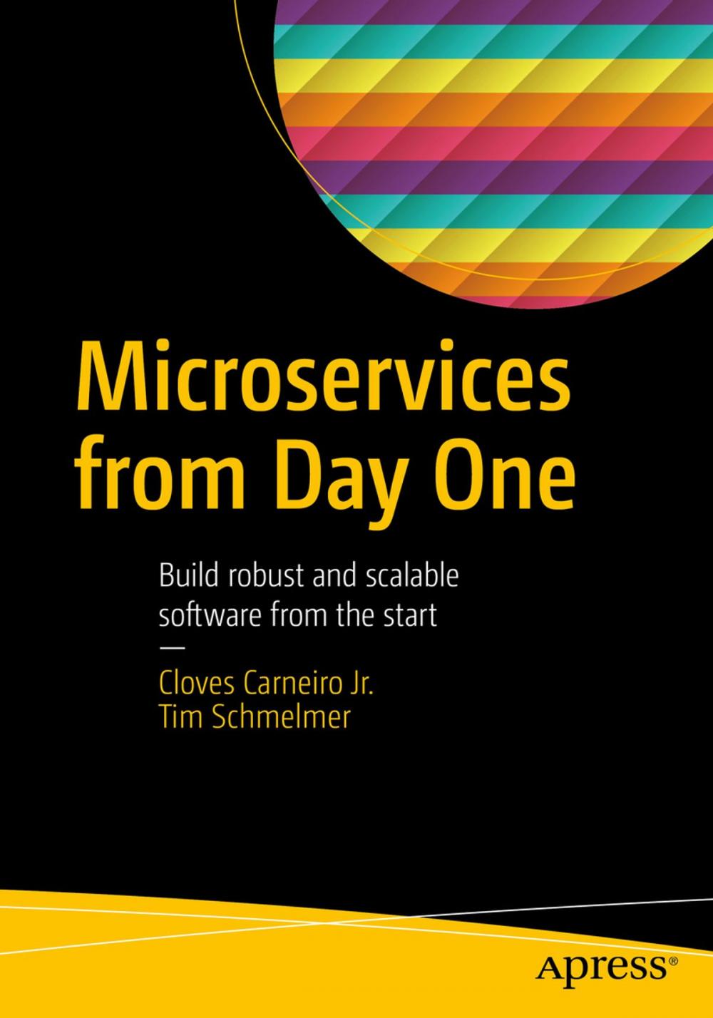 Big bigCover of Microservices From Day One