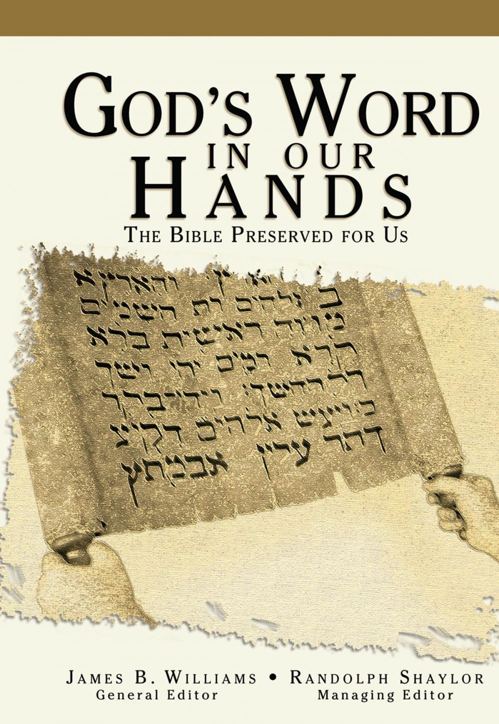 Big bigCover of God's Word in Our Hands