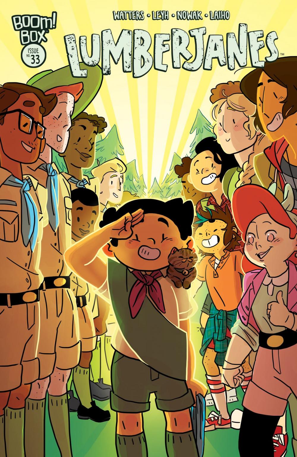 Big bigCover of Lumberjanes #33