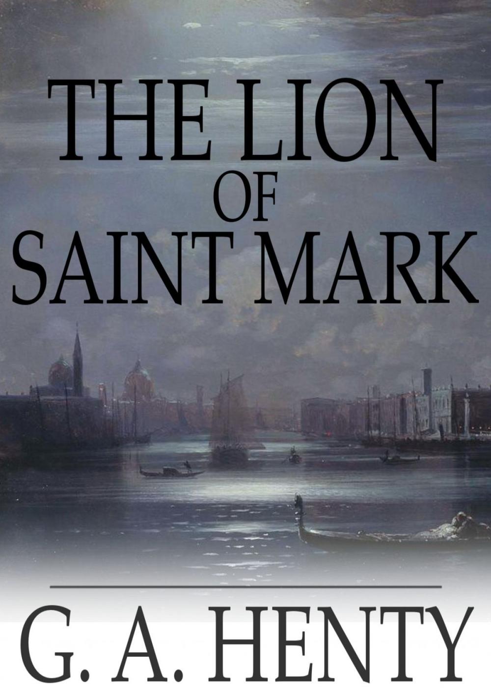 Big bigCover of The Lion of Saint Mark