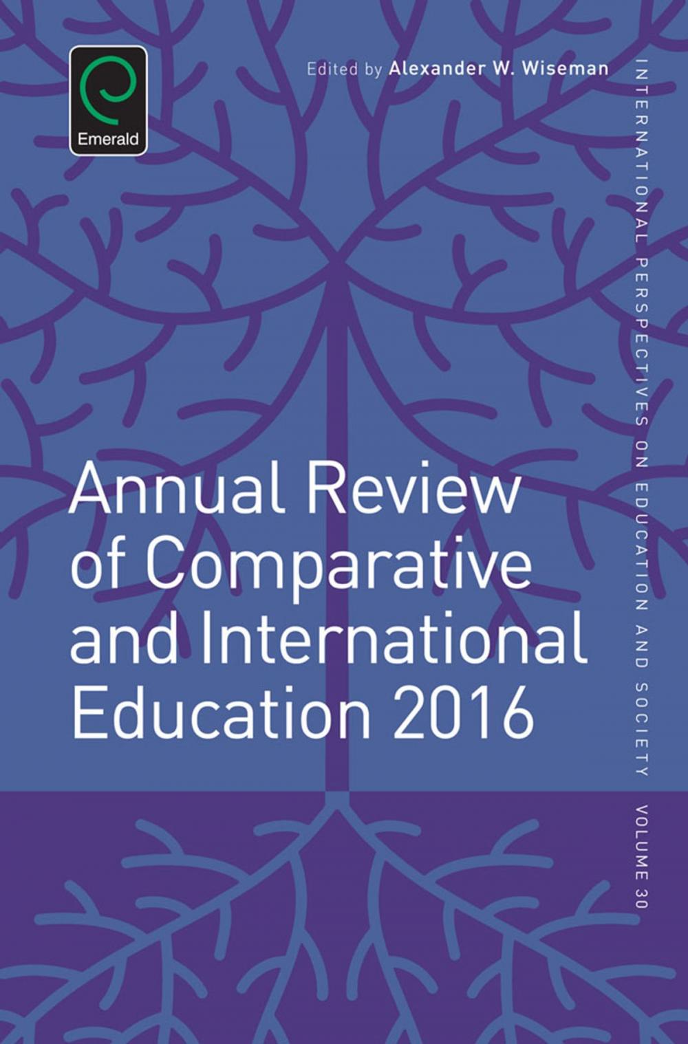 Big bigCover of Annual Review of Comparative and International Education 2016