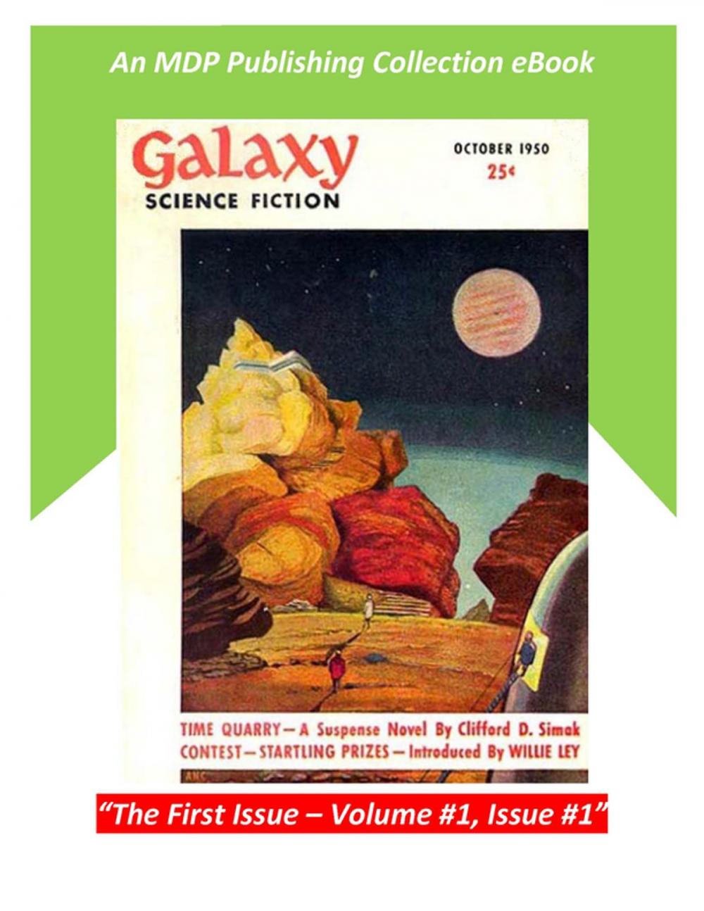 Big bigCover of Galaxy Science Fiction October 1950