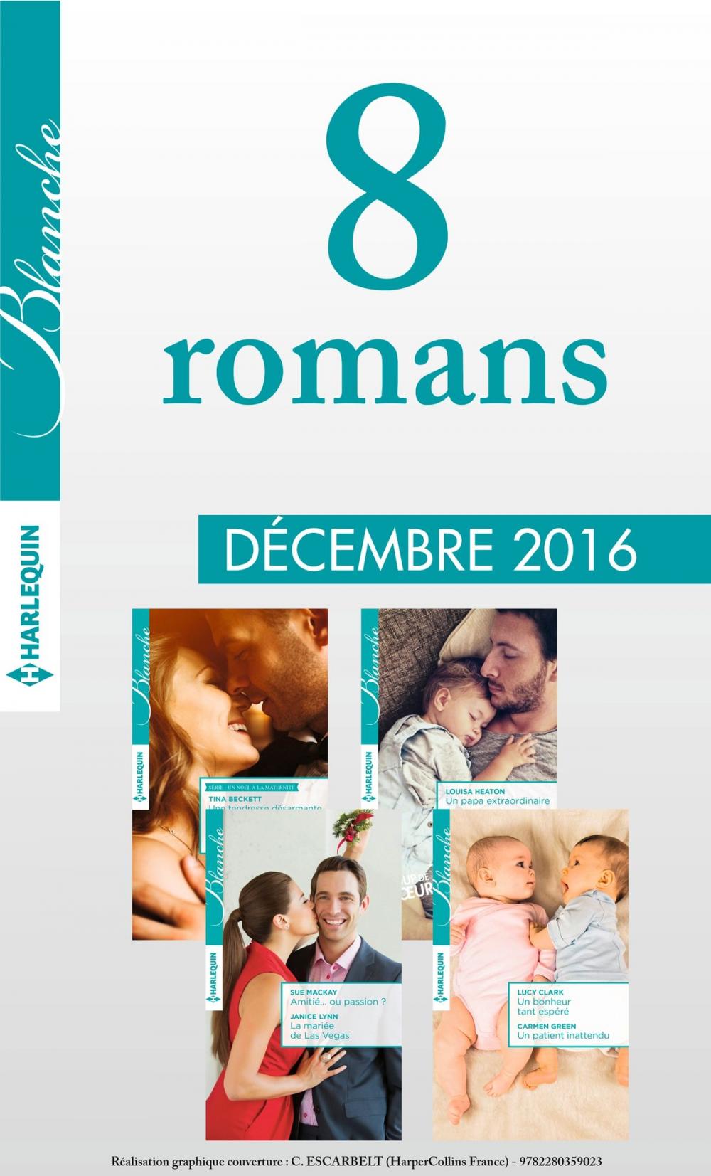 Big bigCover of 8 romans Blanche (n°1294 à 1297 - Décembre 2016)