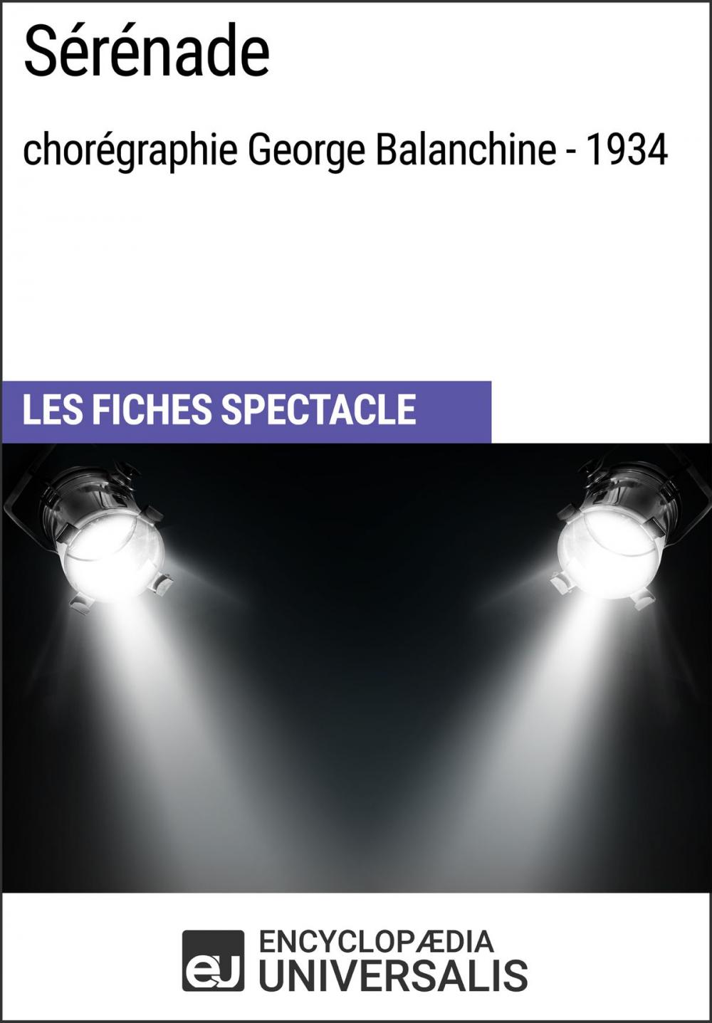 Big bigCover of Sérénade (chorégraphie George Balanchine - 1934)