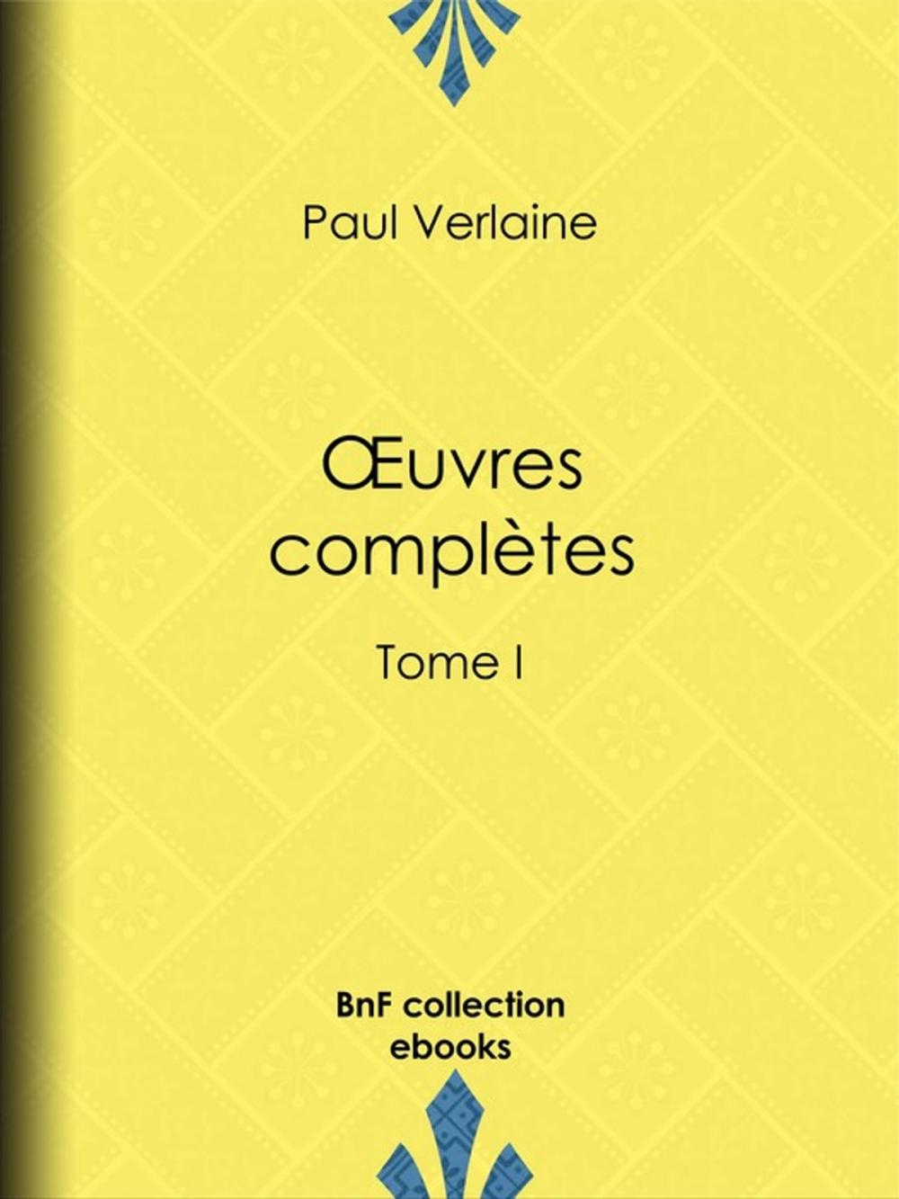 Big bigCover of Oeuvres complètes