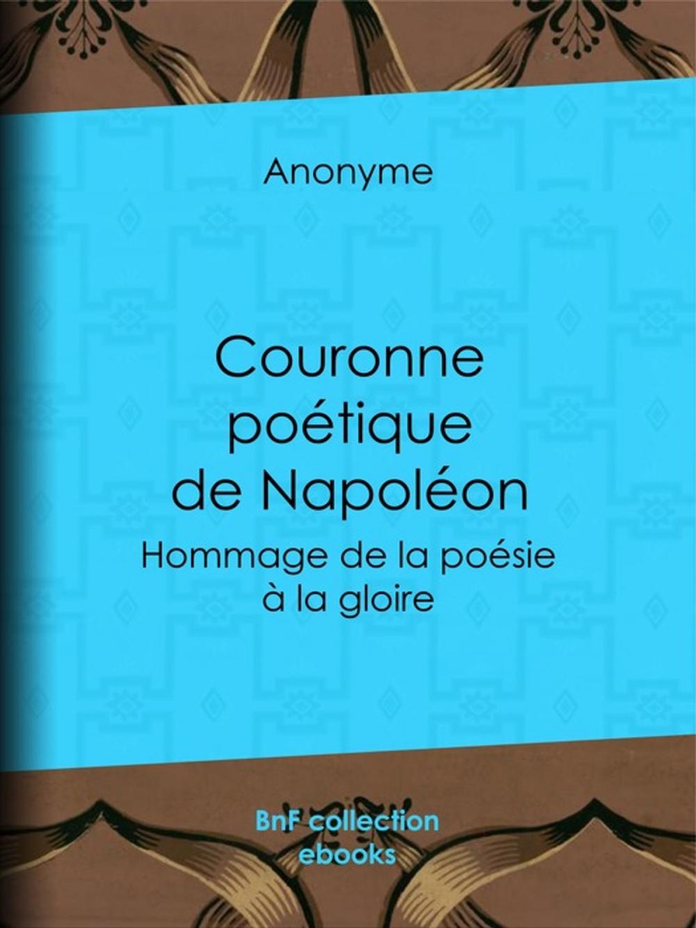 Big bigCover of Couronne poétique de Napoléon