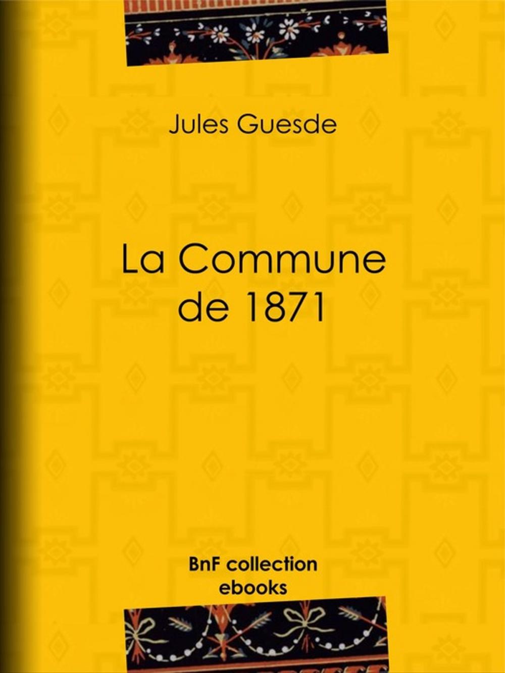 Big bigCover of La Commune de 1871