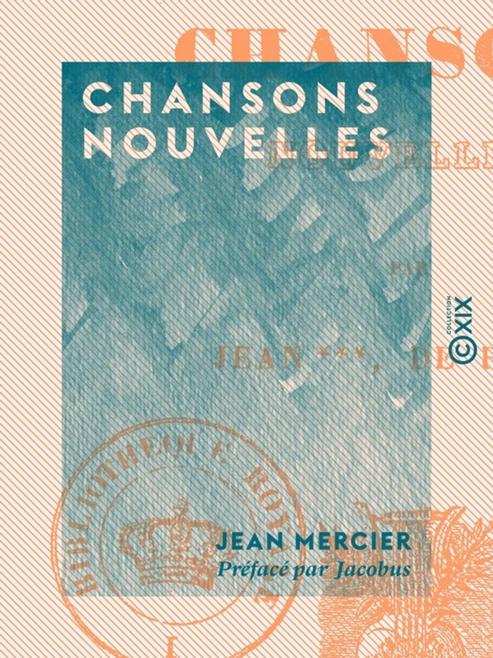 Big bigCover of Chansons nouvelles