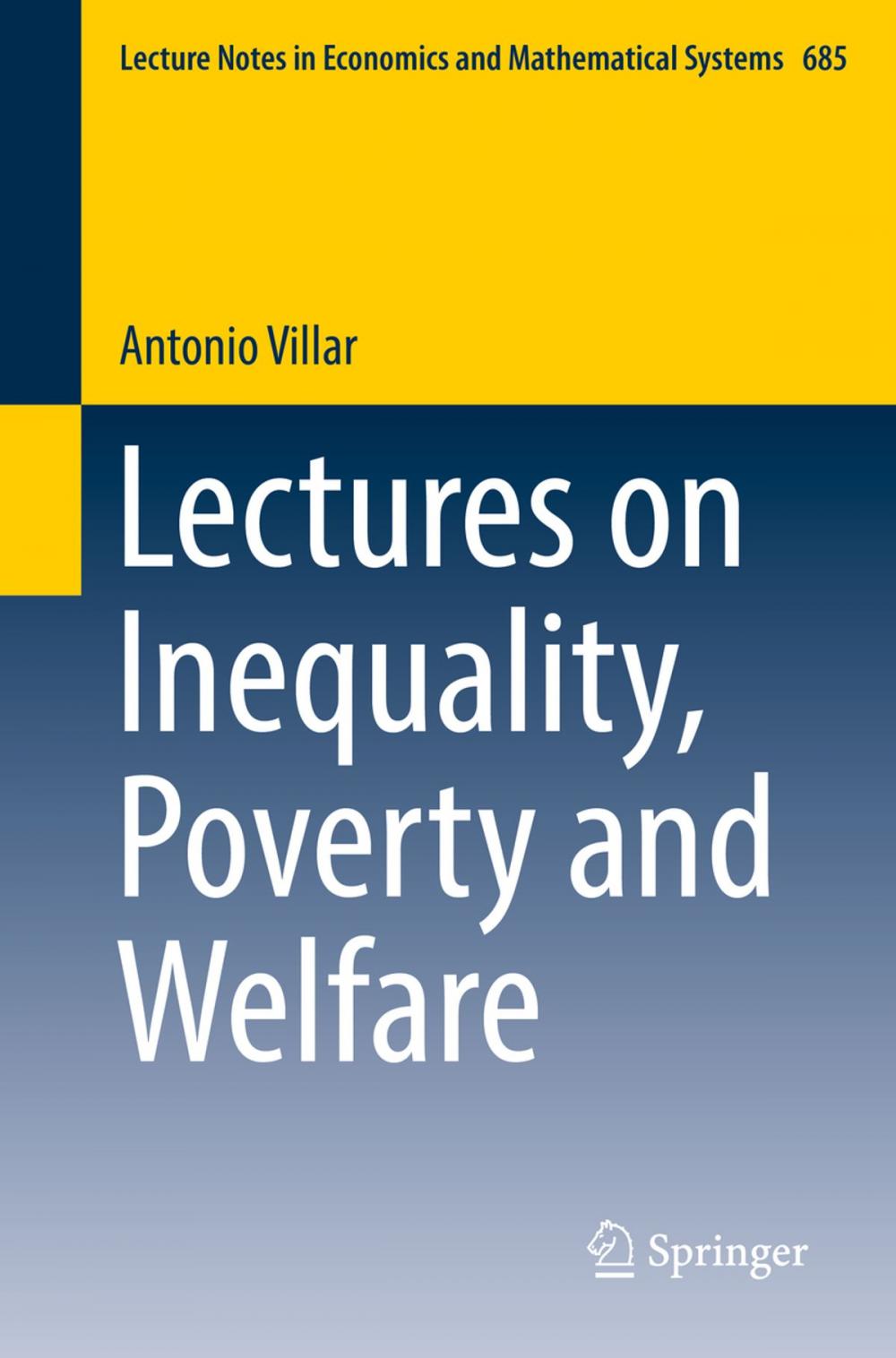 Big bigCover of Lectures on Inequality, Poverty and Welfare