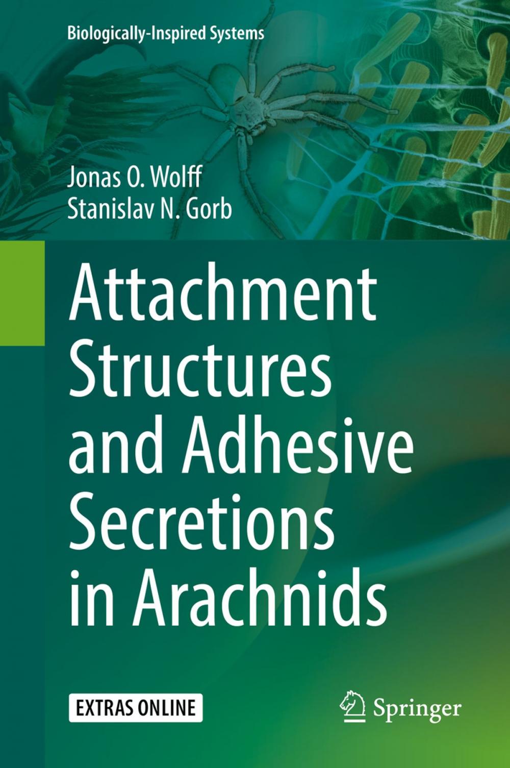 Big bigCover of Attachment Structures and Adhesive Secretions in Arachnids