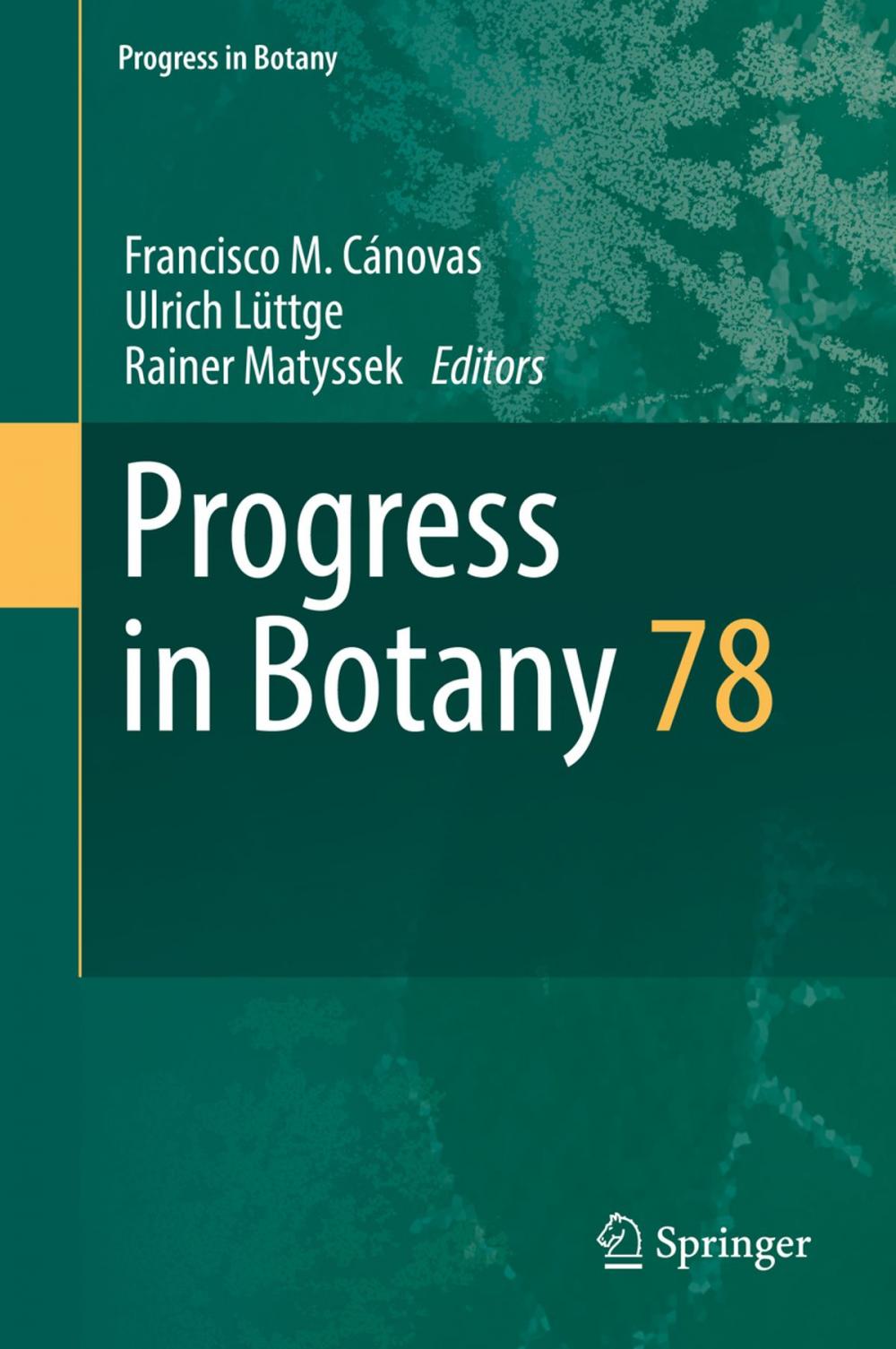 Big bigCover of Progress in Botany Vol. 78