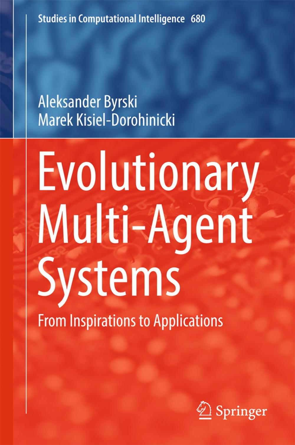 Big bigCover of Evolutionary Multi-Agent Systems