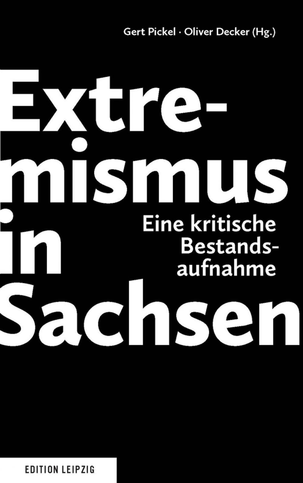 Big bigCover of Extremismus in Sachsen