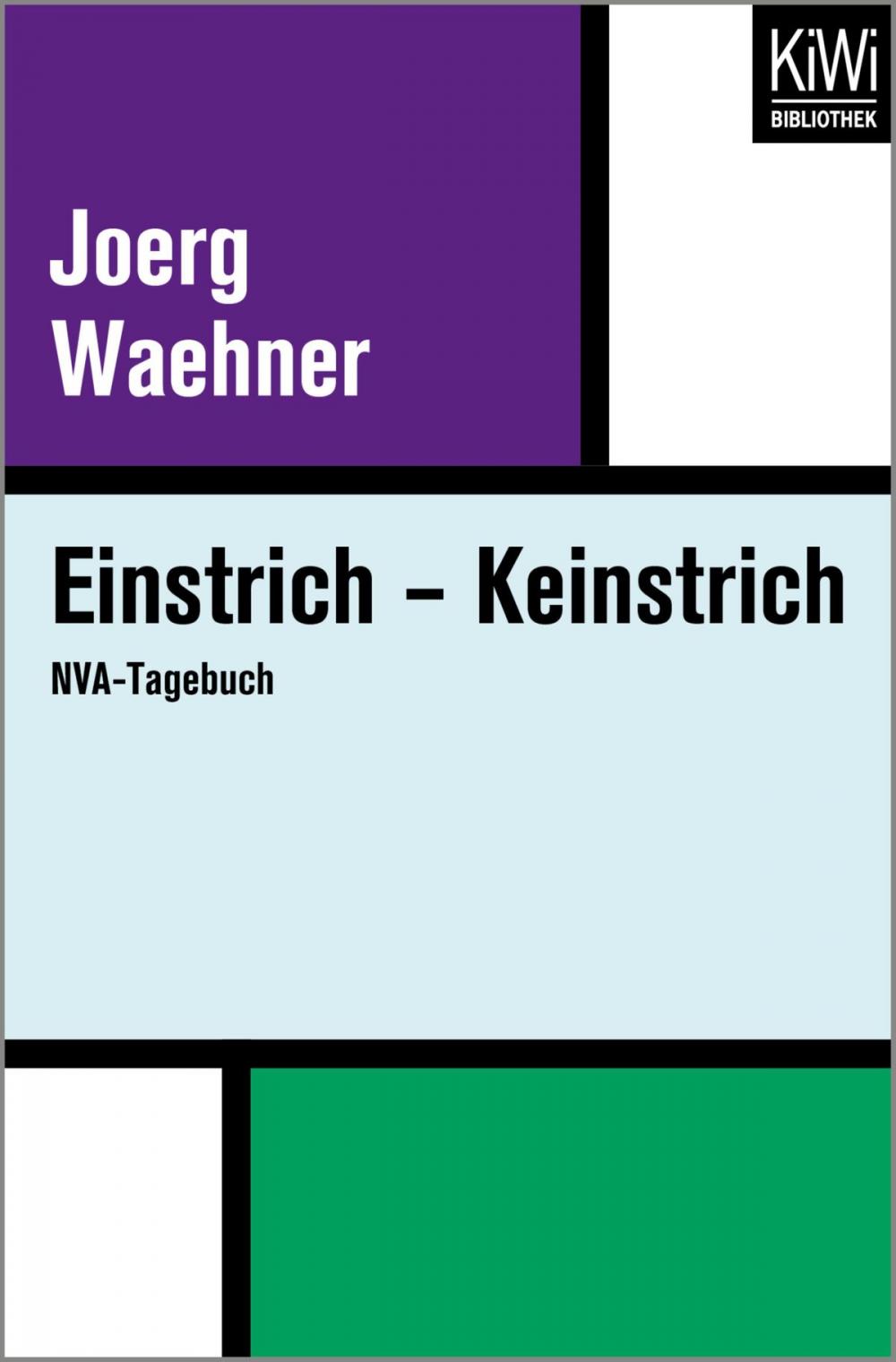 Big bigCover of Einstrich – Keinstrich