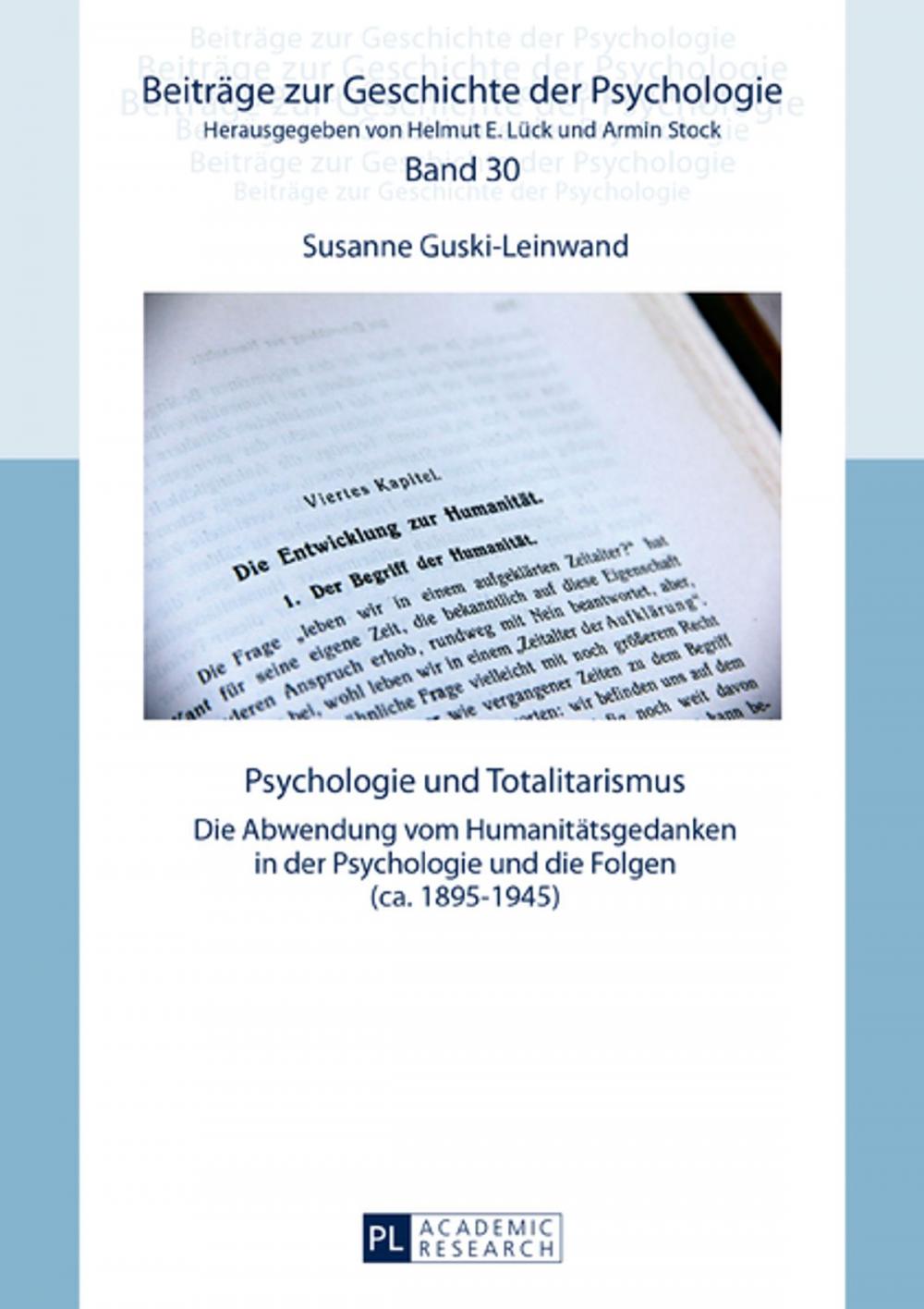 Big bigCover of Psychologie und Totalitarismus