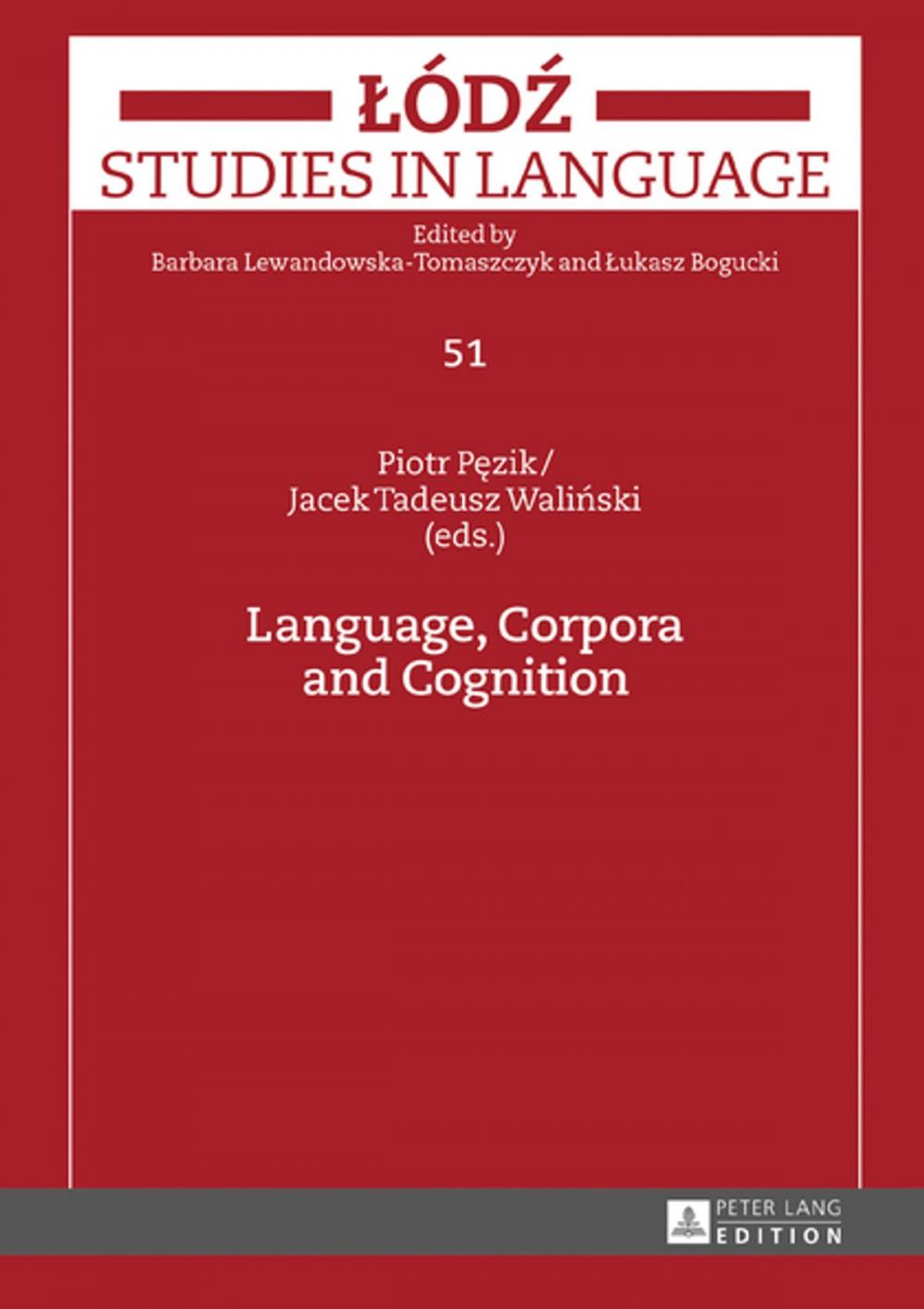 Big bigCover of Language, Corpora and Cognition