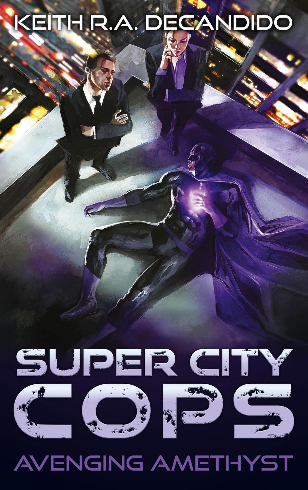 Big bigCover of Super City Cops - Avenging Amethyst