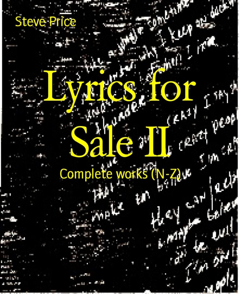 Big bigCover of Lyrics for Sale II