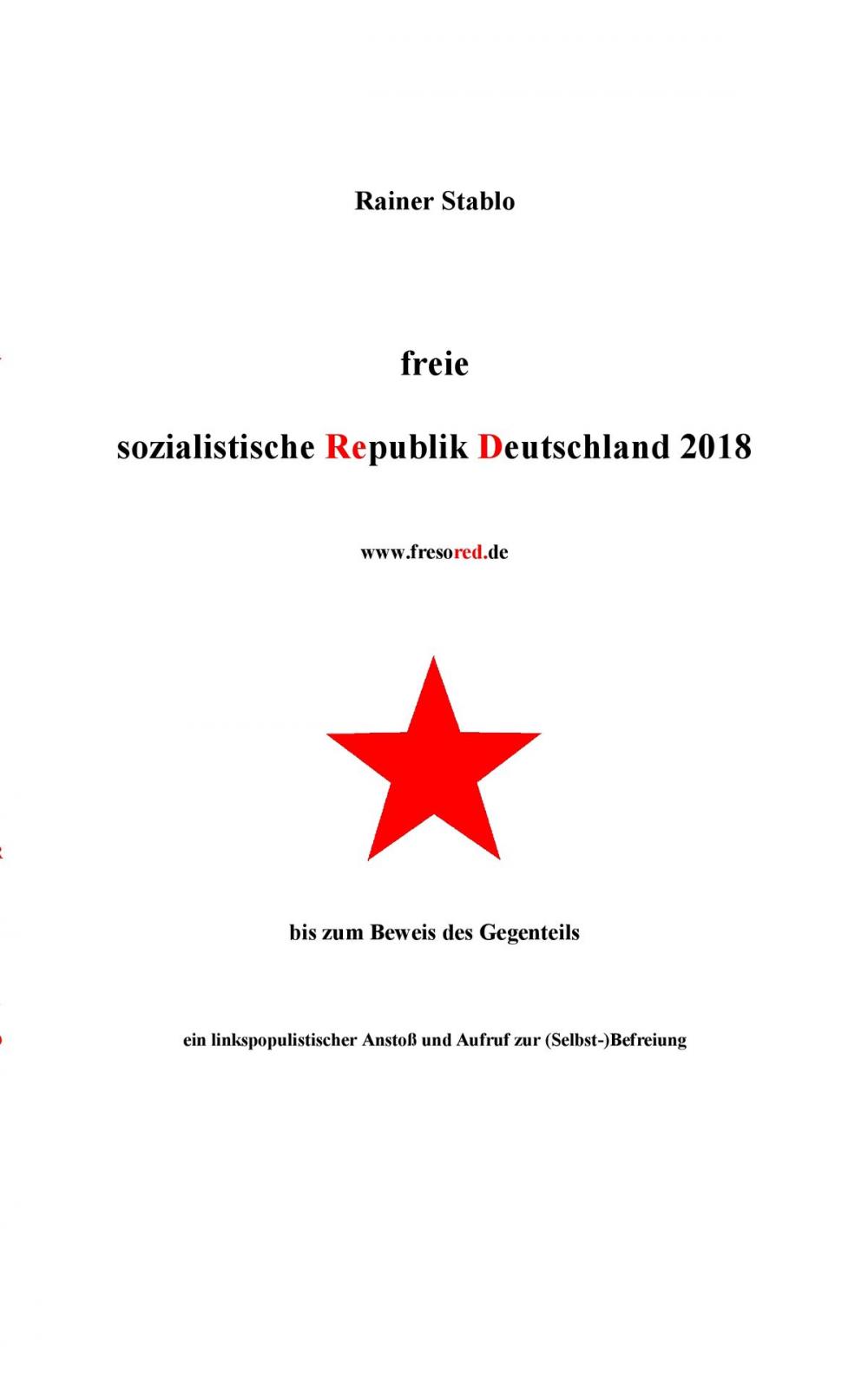 Big bigCover of Freie sozialistische Republik Deutschland 2018