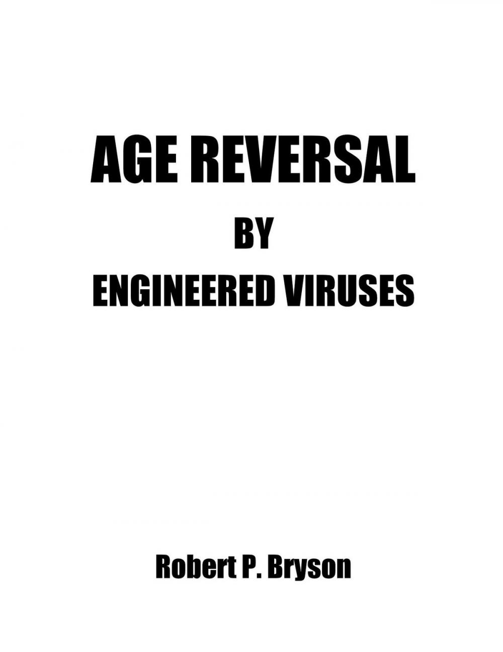 Big bigCover of Age Reversal