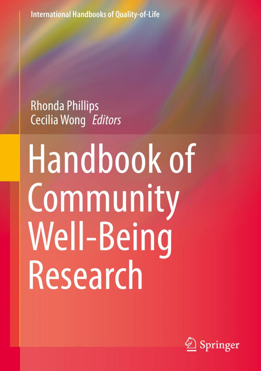 Big bigCover of Handbook of Community Well-Being Research