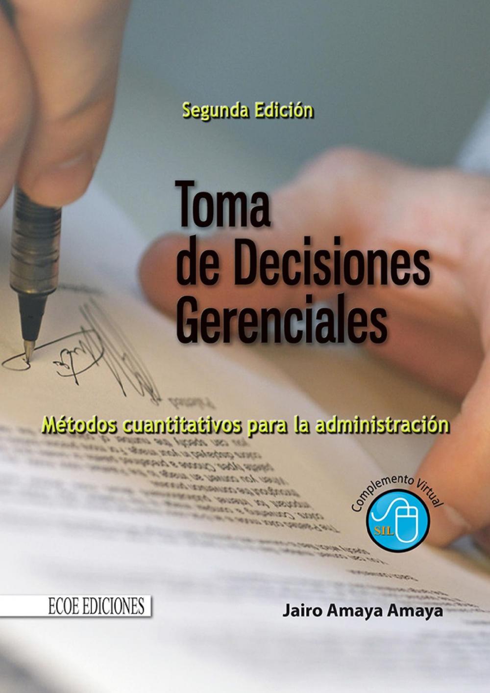 Big bigCover of Toma de decisiones gerenciales