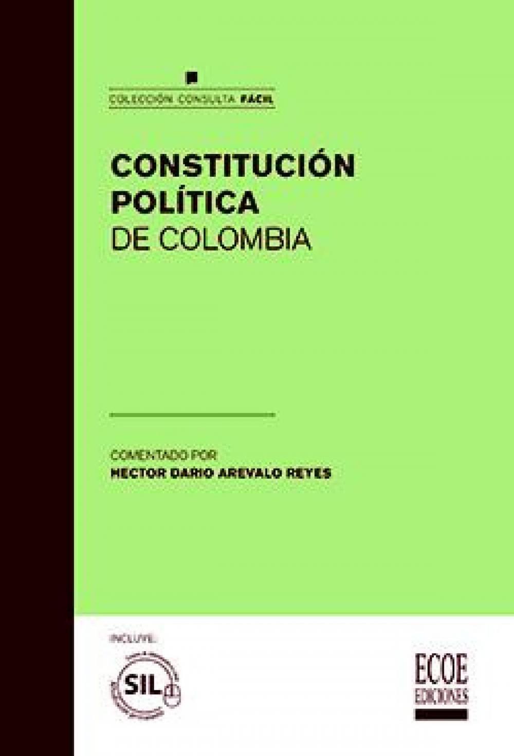 Big bigCover of CONSTITUCIÓN POLÍTICA DE COLOMBIA