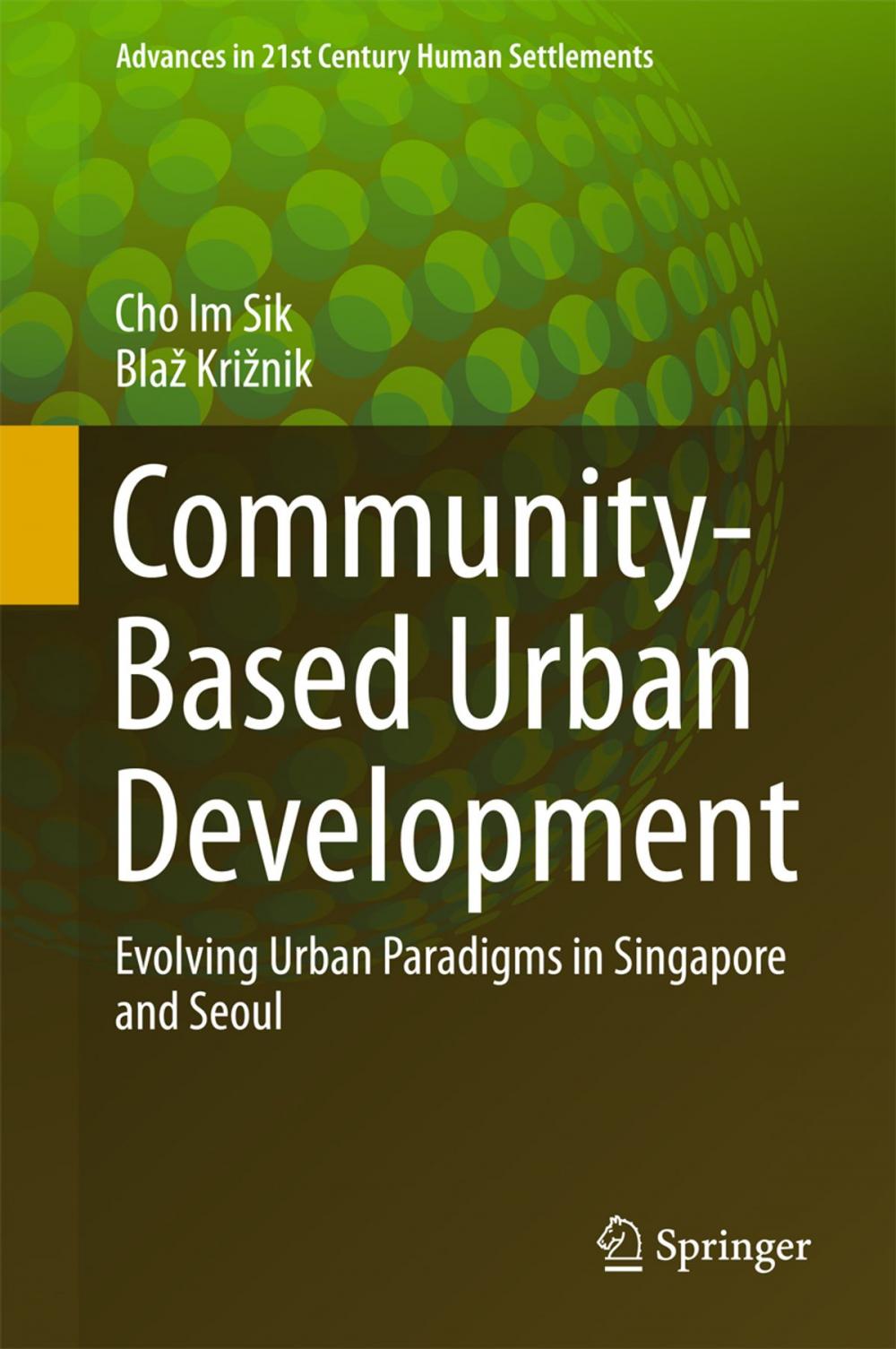 Big bigCover of Community-Based Urban Development