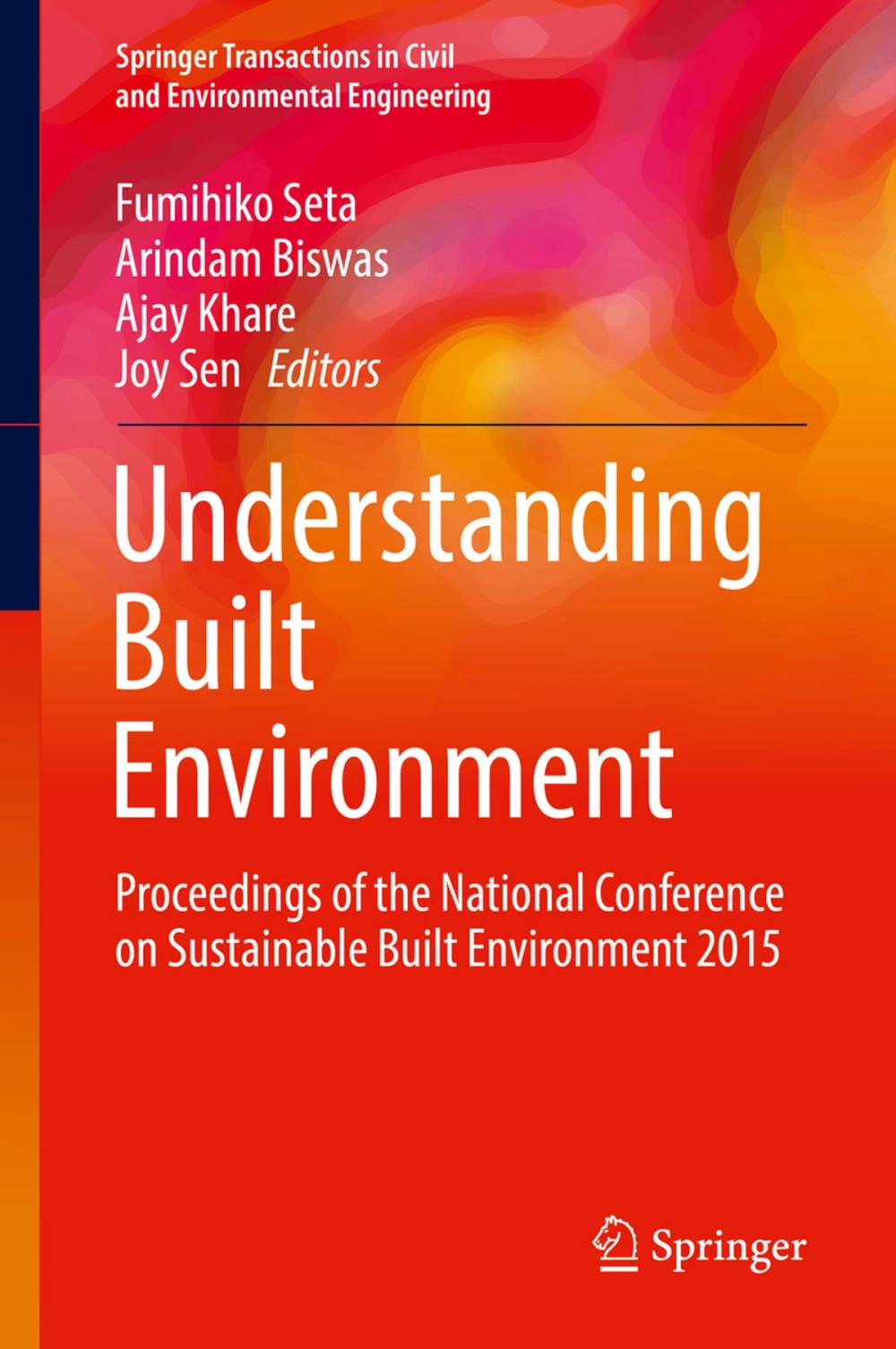 Big bigCover of Understanding Built Environment