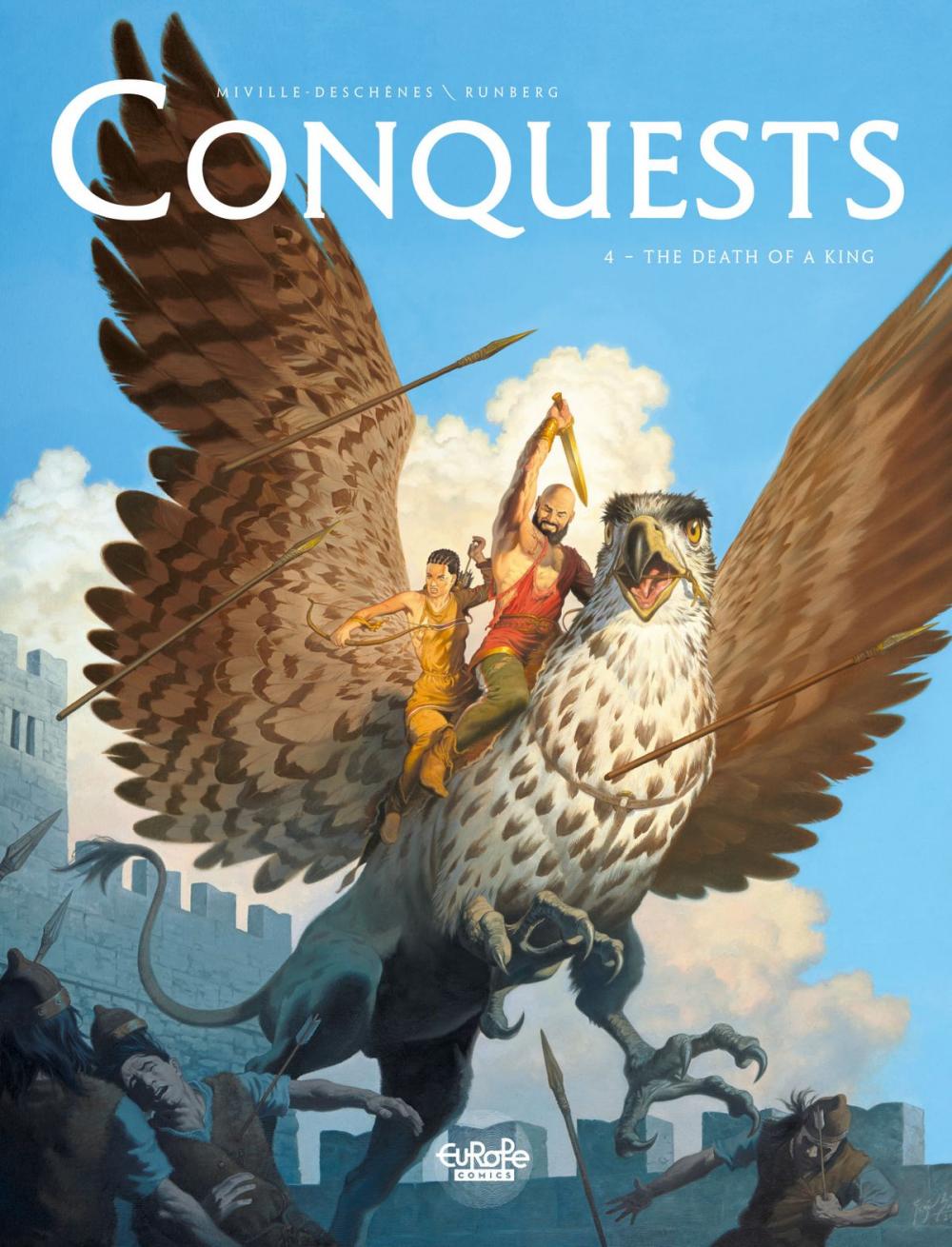 Big bigCover of Conquests - Volume 4 - The Death of a King