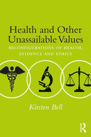 Book cover of Health and Other Unassailable Values