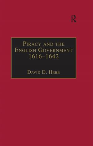 Cover of the book Piracy and the English Government 1616–1642 by Kenneth J. Saltman