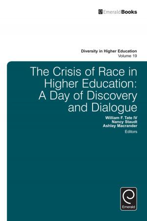 Cover of the book The Crisis of Race in Higher Education by David Lewin, Paul J. Gollan