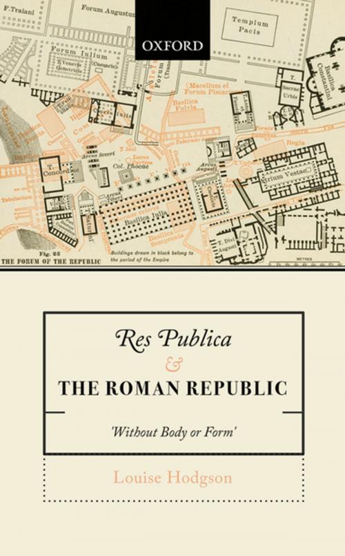 Cover of the book Res Publica and the Roman Republic by Louise Hodgson, OUP Oxford