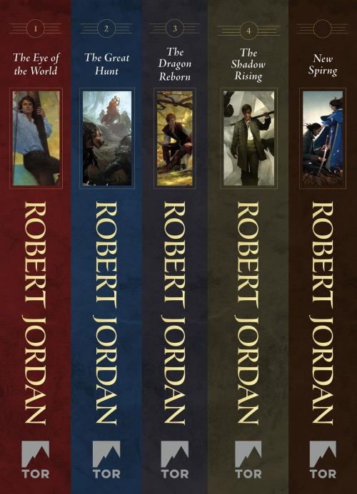 Cover of the book The Wheel of Time, Books 1-4 by Robert Jordan, Tom Doherty Associates